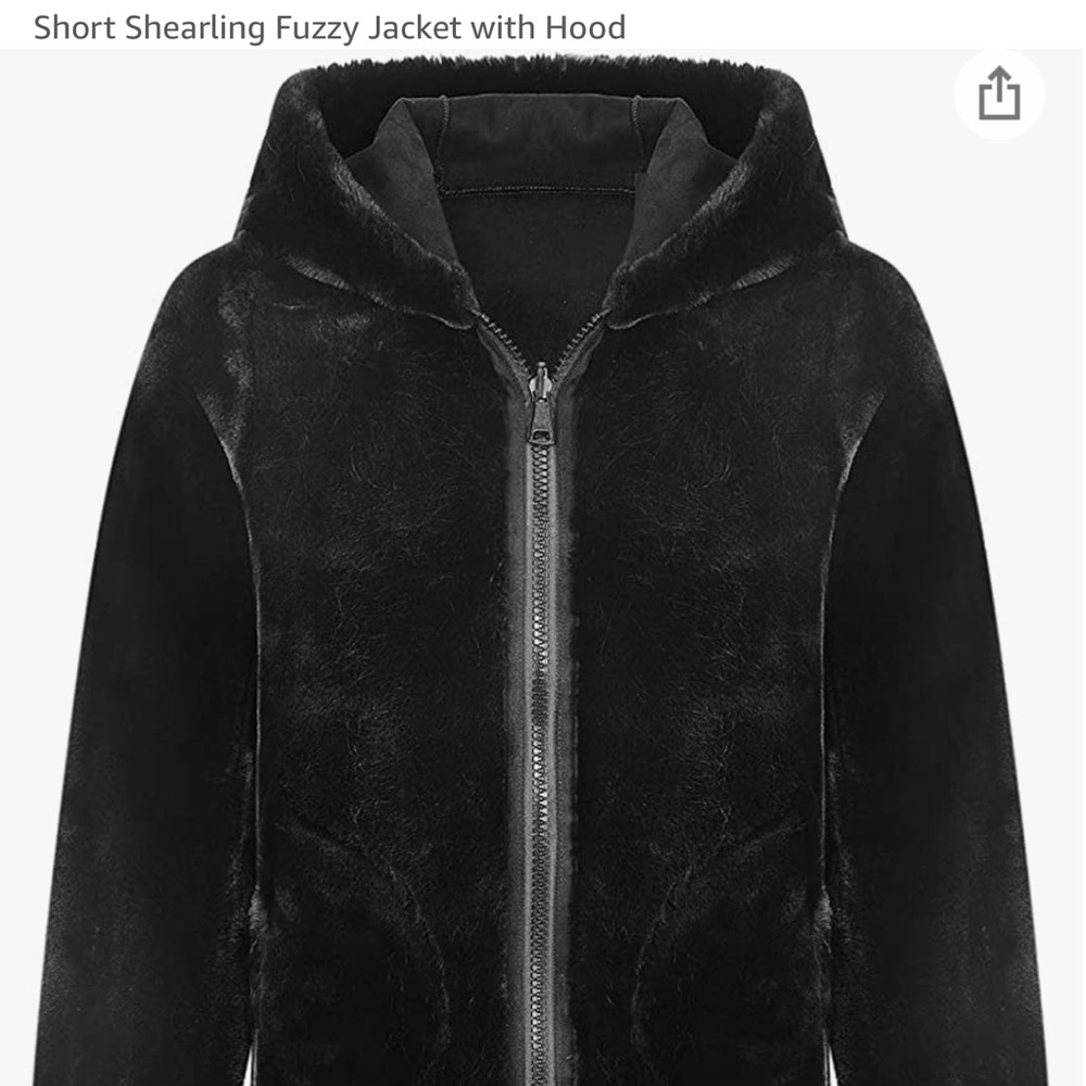 Bellivera Women’s Faux Fur Fleece Coat